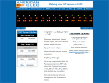 Tablet Screenshot of americanclec.com